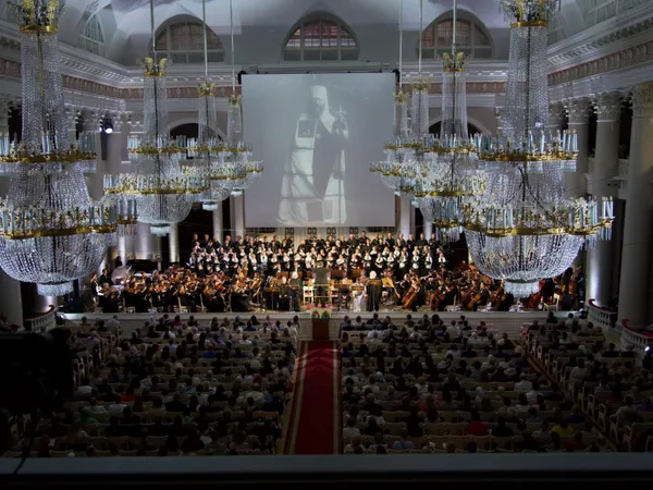 Петроградский процесс 1922 года: сцена в зале суда